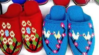 情侣毛线拖鞋编织视频,温馨家居必备情侣鞋款